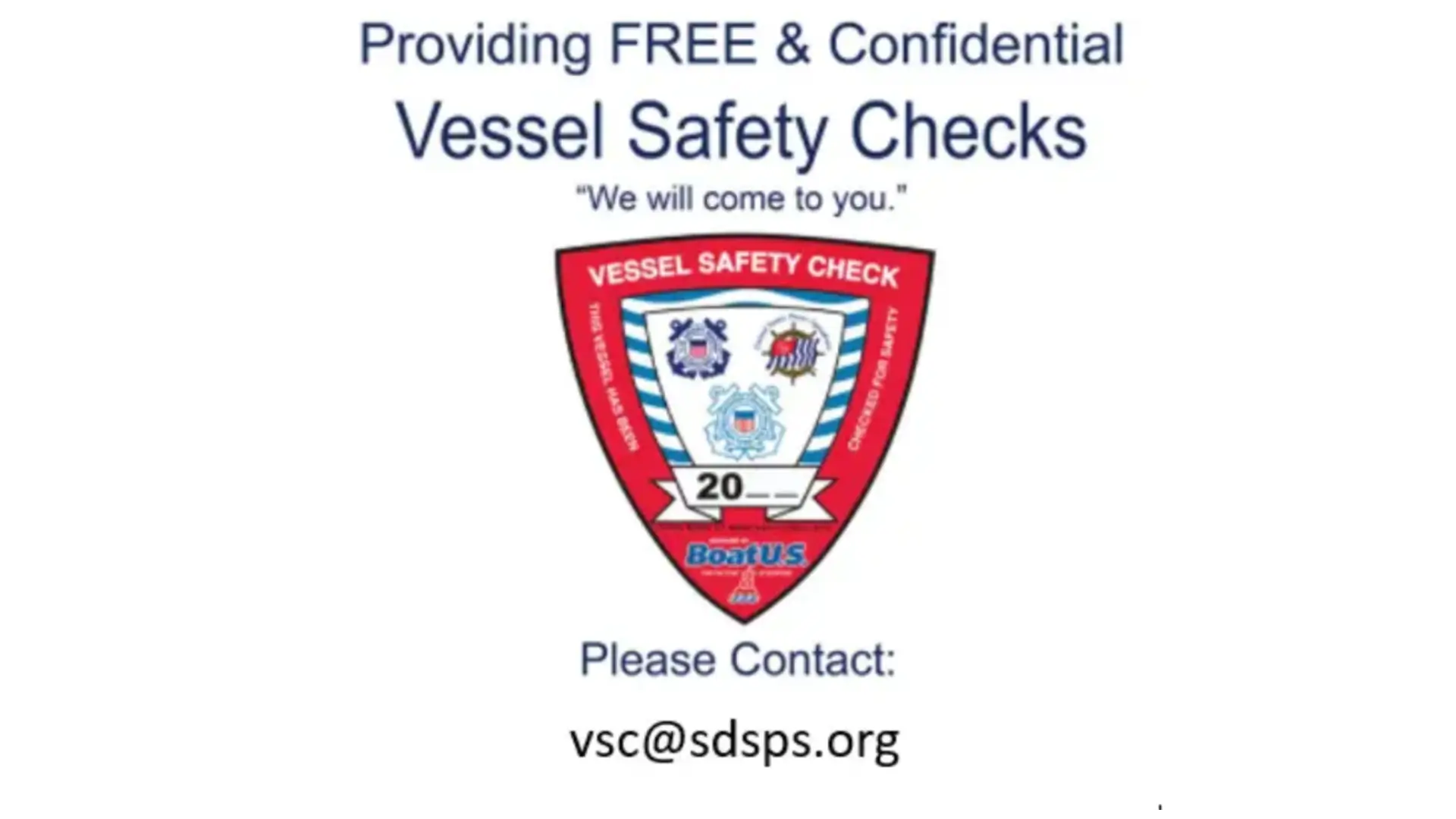 Free Vessel Safety Checks Image (1)